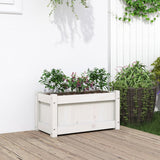 VidaXL Planning box 60x31x31 cm Solid pine white