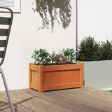 VidaXL Planning box 60x31x31 cm Solid pine wash brown
