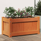 VidaXL Planning box 60x31x31 cm Solid pine wash brown