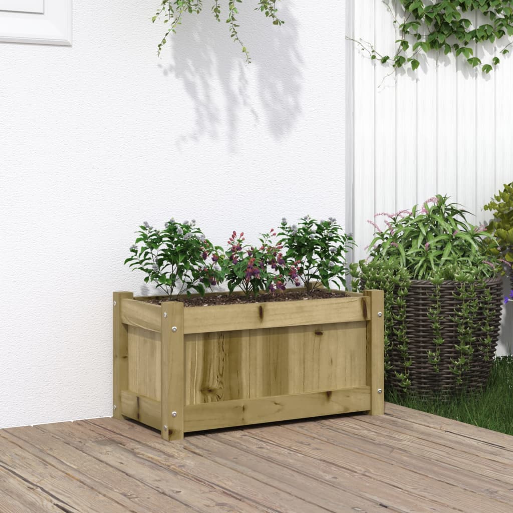 Vidaxl Planning box 60x31x31 cm Impregnated pine
