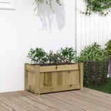 Vidaxl Planning box 60x31x31 cm Impregnated pine