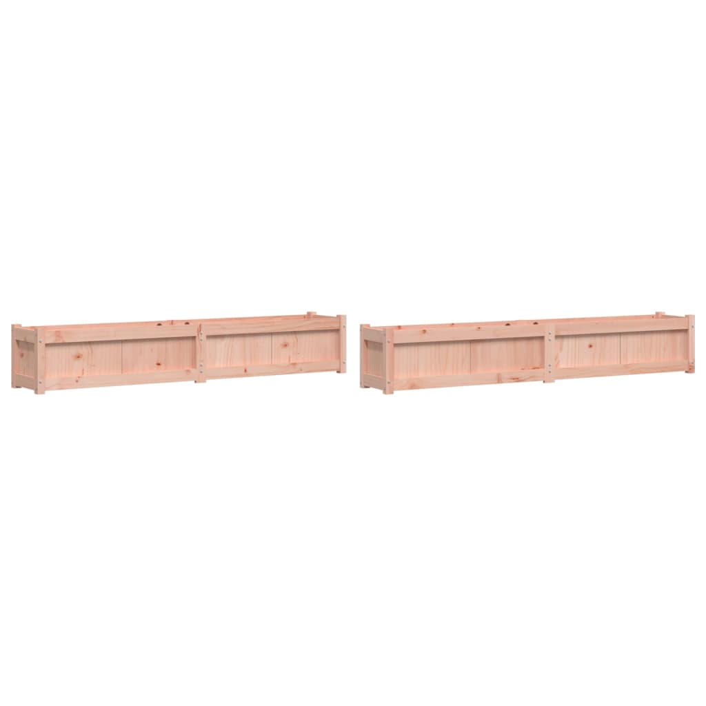 Vidaxl Planters 2 pcs Solid Douglashout