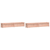Vidaxl Planters 2 pcs Solid Douglashout