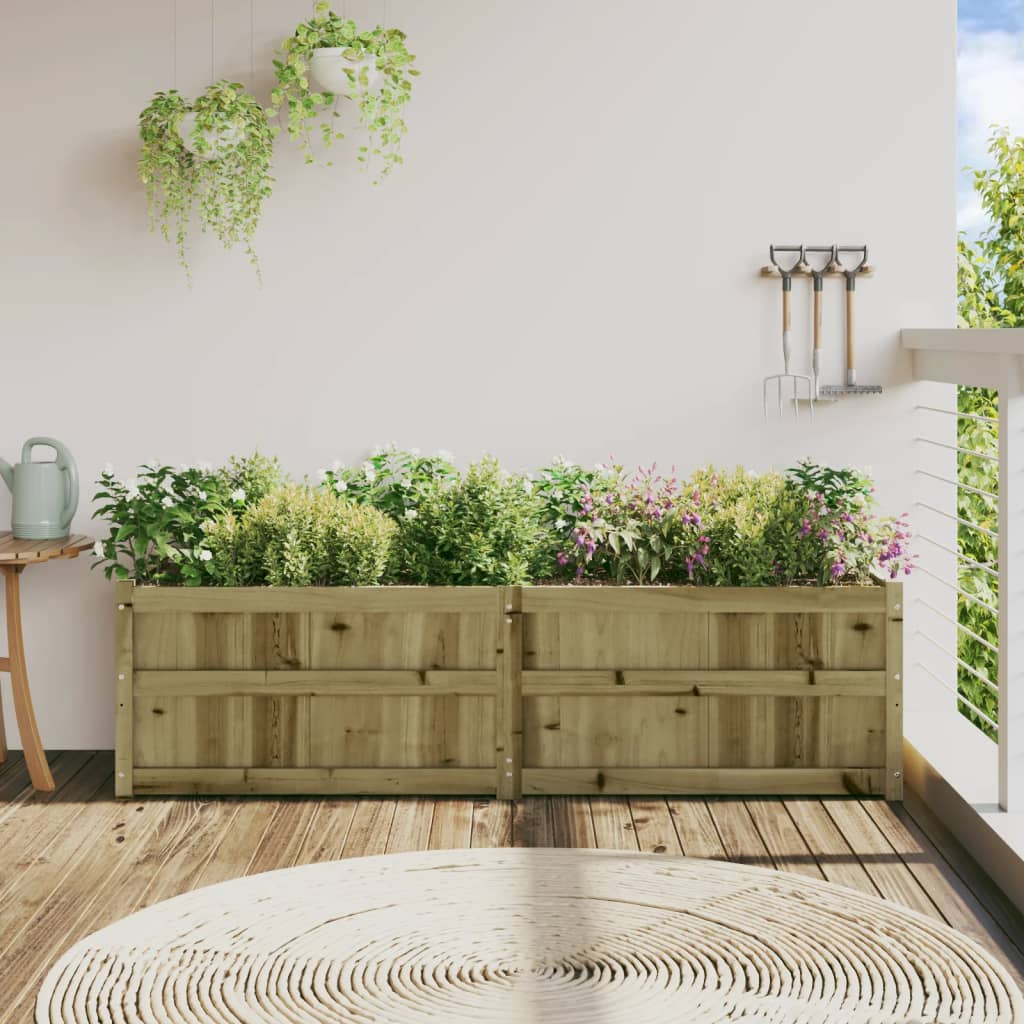 VidaXL Planter 180x50x50 cm Impregnated pine