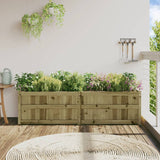 VidaXL Planter 180x50x50 cm Impregnated pine
