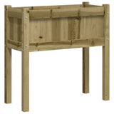 VidaXL Planter with legs 70x31x70 cm Impregnated pine