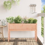 VidaXL Planter with legs 110x31x70 cm Solid Douglashout