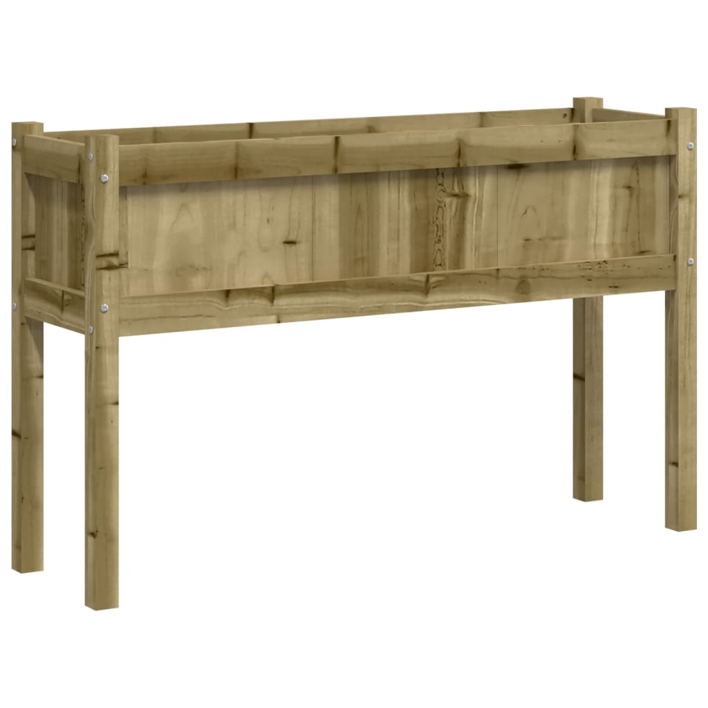 VidaXL Planter with legs 110x31x70 cm impregnated pine