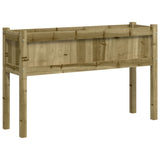 VidaXL Planter with legs 110x31x70 cm impregnated pine