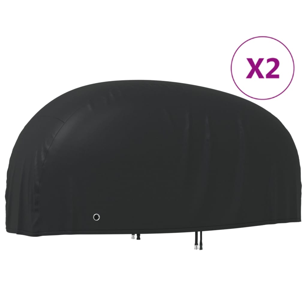 Vidaxl Motor Covers 2 pcs 220x95x110 cm 210d Oxford fabric
