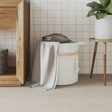 Vidaxl Storage basket Ø 38x36 cm Cotton White
