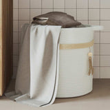 Vidaxl Storage basket Ø 38x36 cm Cotton White