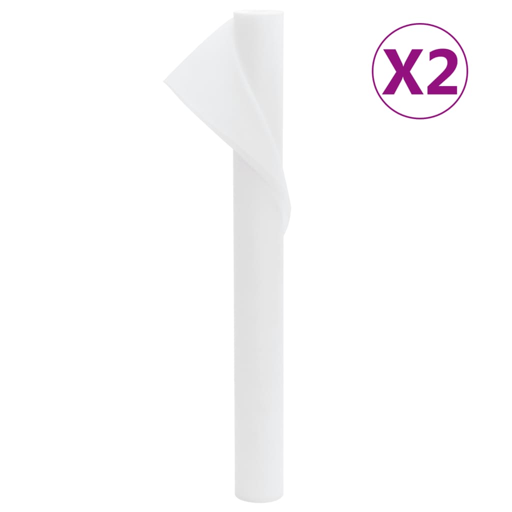 VidaXL fleece cloth for plants 2 rolls 70 g m² 10x1.6 m
