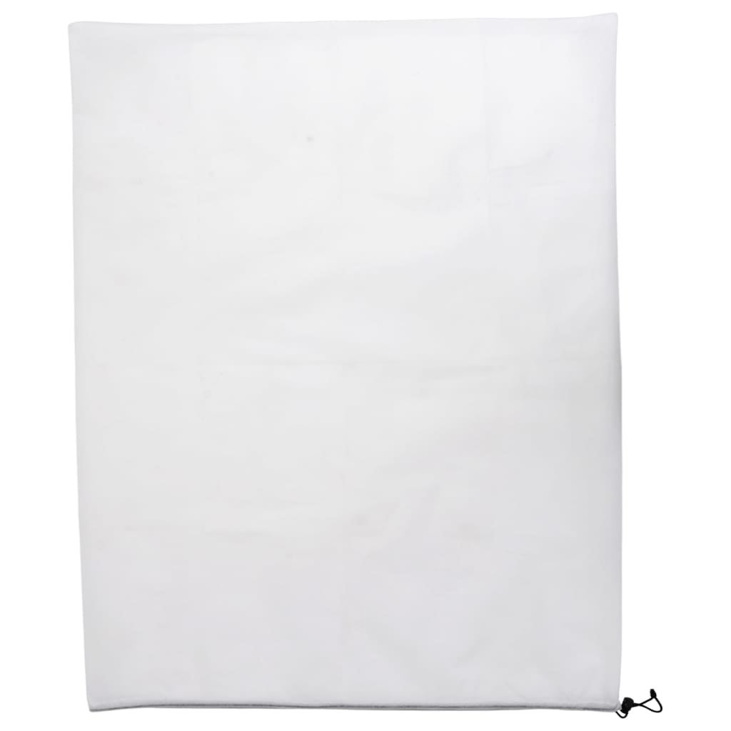 VIDAXL -Pflanze Abdeckungen mit Kordelkordel 8 ST 70 g m² 0,8 x 1 m