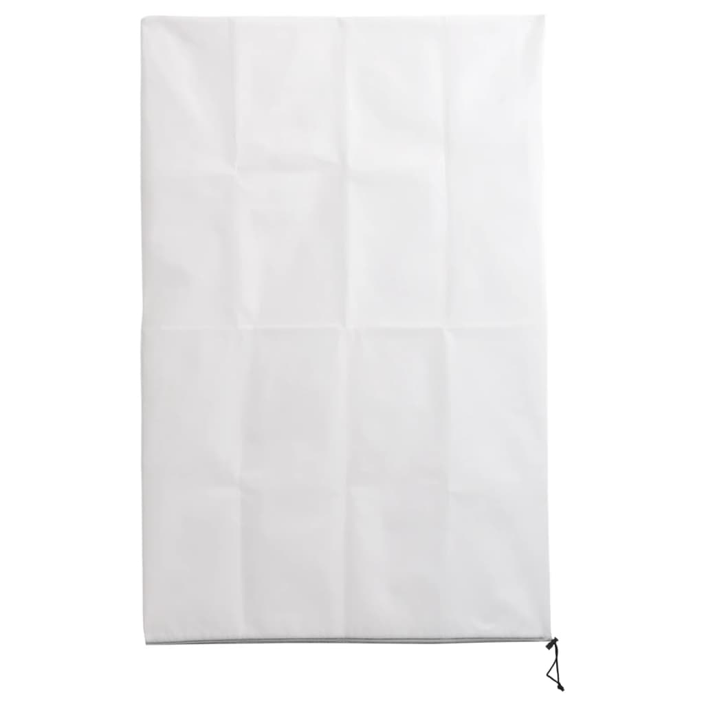 Vidaxl Planz Deckt mat Zipper 10 St 70 g m²pos.x1.55 m