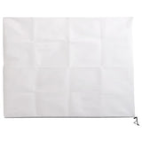 Vidaxl Planz Deckt mat Zipper 4 St 70 g m² 3.93x3 m