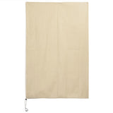 Vidaxl Planz Deckt mat Zipper 10 St 70 g m²pos.x1.55 m