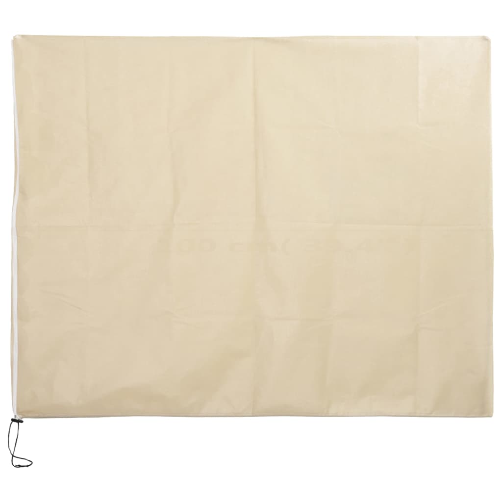 Vidaxl obloge rastlin z zadrgo 4 ST 70 g M² 3,14x2,5 m