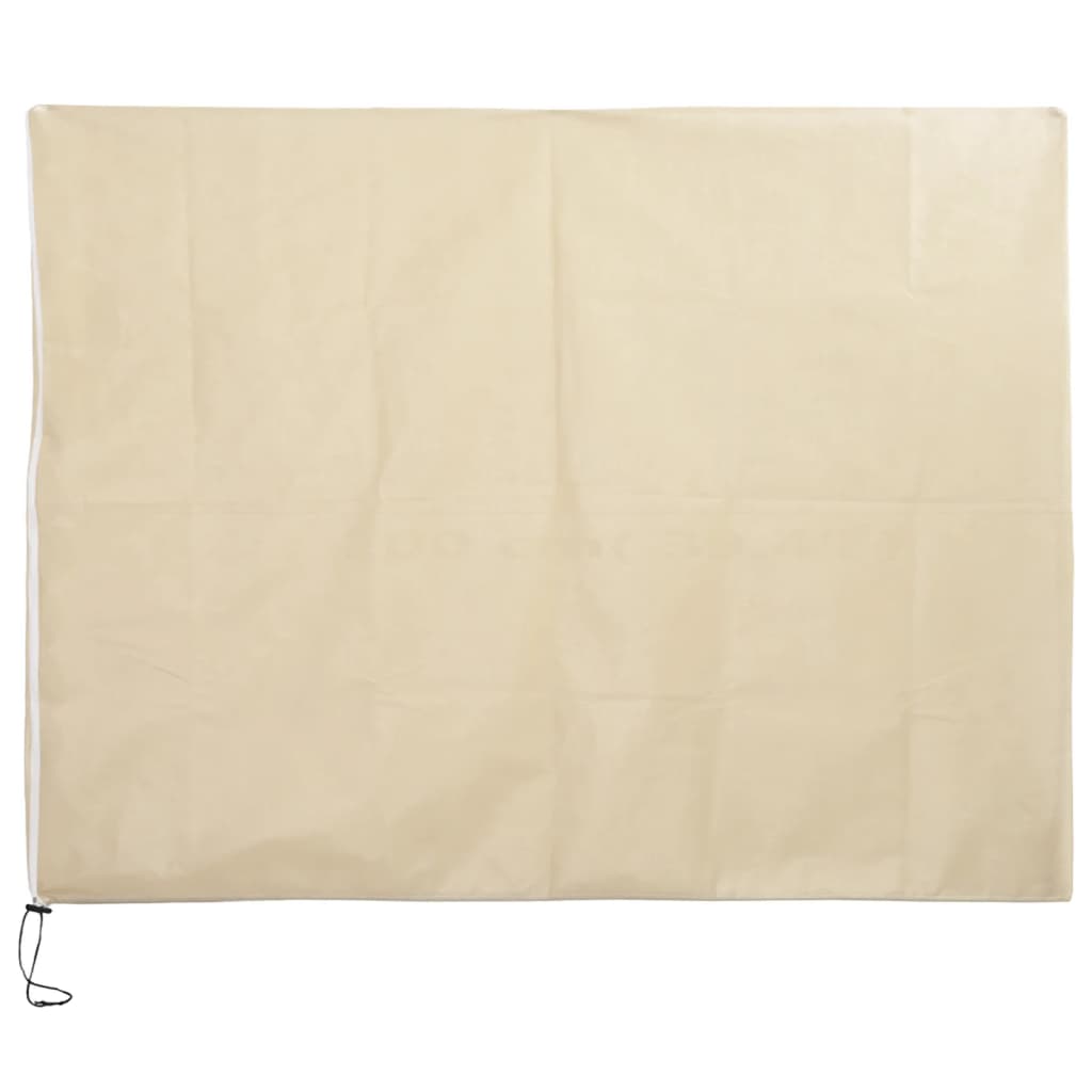 Vidaxl Planz Deckt mat Zipper 4 St 70 g m² 3.93x3 m