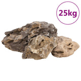 Vidaxl Dragon Steng 25 kg 10-40 cm Grau