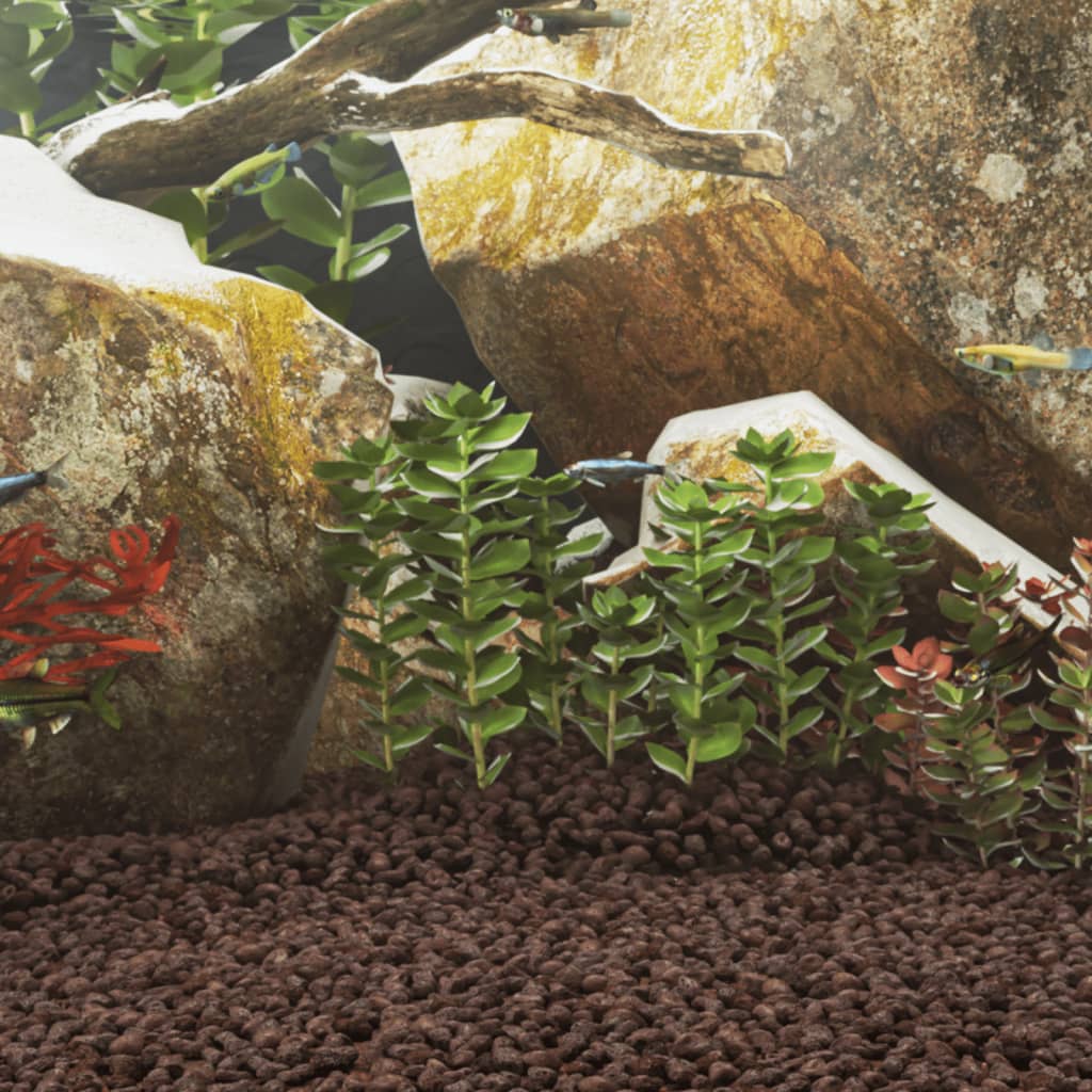 Vidaxl Lava Stones 25 kg 5-8 mm rot