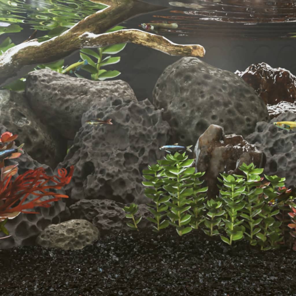 Vidaxl Lava Stones 25 kg 10-30 cm sort
