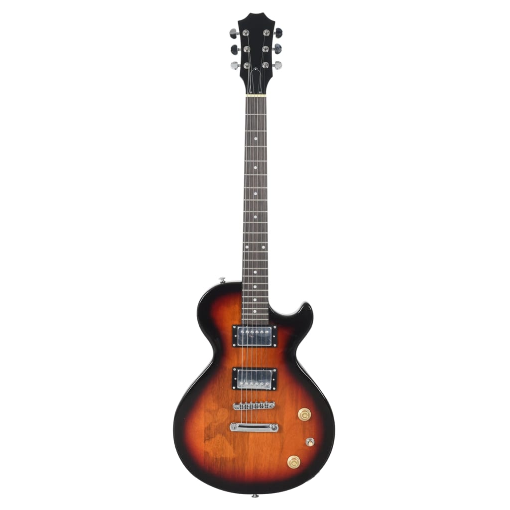 Gitara vidaxl dla początkujących elektrycznych z torbą 4 4 39 czarny