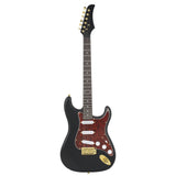 Vidaxl Guitar for beginners electric with bag 4 4 39 black and gold