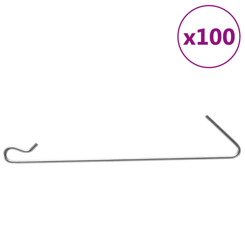 Vidaxl shananskorf Hooks 100 st Stol