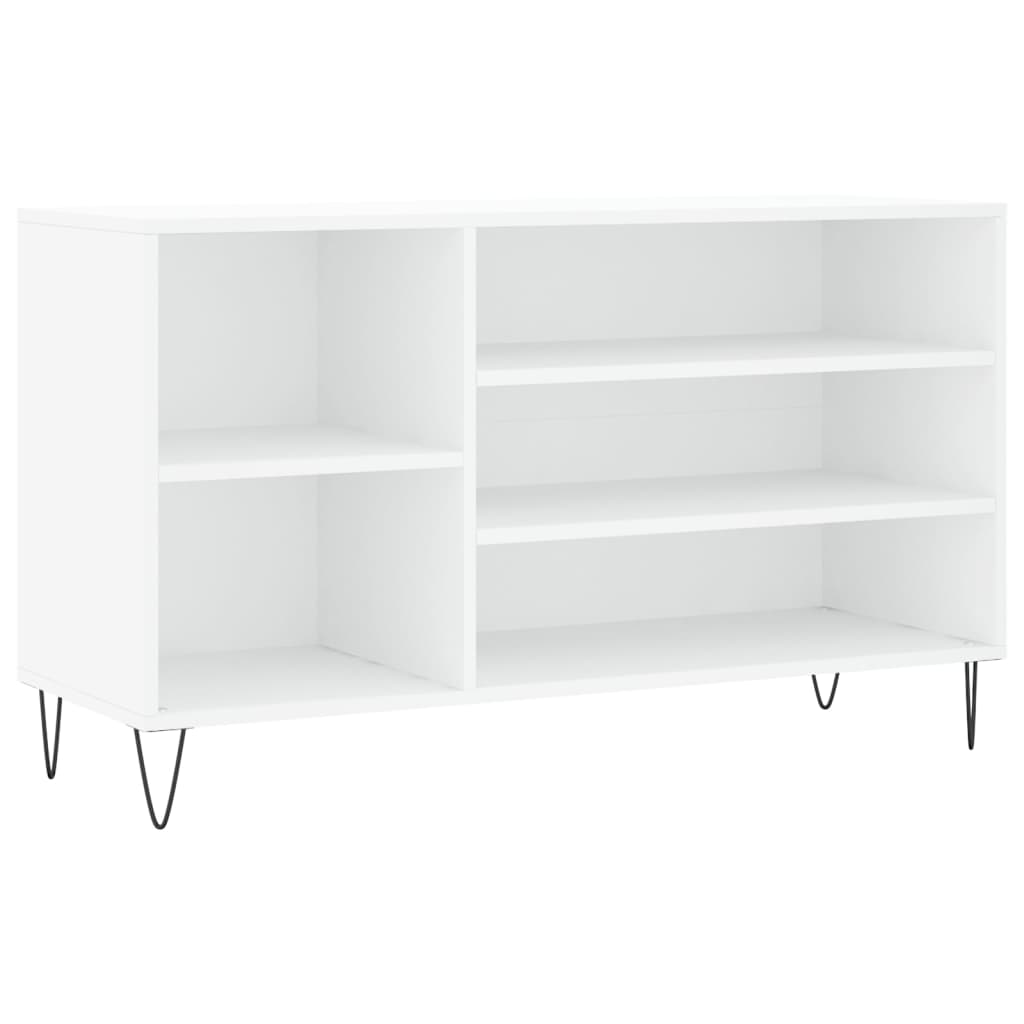 VidaXL Shoe cabinet 102x36x60 cm Properted Wood White