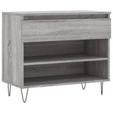Vidaxl Cabinet da scarpe 70x36x60 cm Properpata Sonoma Grey