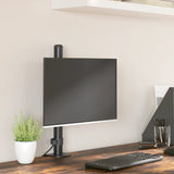 Vidaxl monitor nosilec VESA 75 100 mm črno jeklo