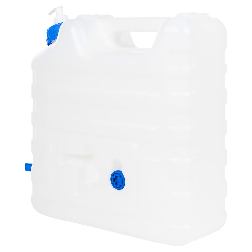 Vidaxl vanntank med kran og såpedispenser 15 l plast