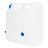 Vidaxl vanntank med kran og såpedispenser 15 l plast