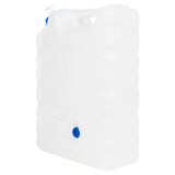 Vidaxl Water tank with crane and soap dispenser 20 l plastic