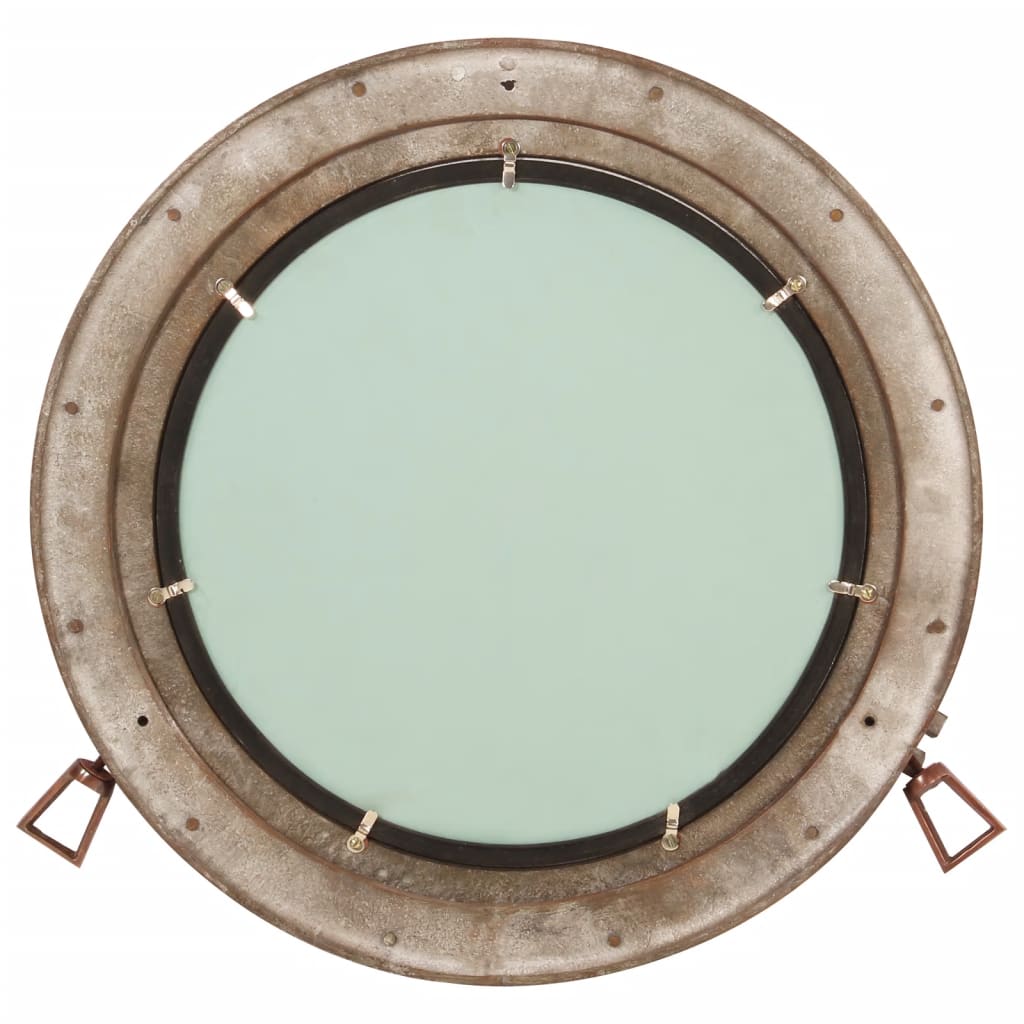 Specchio da parete Vidaxl Paulpoort Ø50 cm in alluminio e vetro