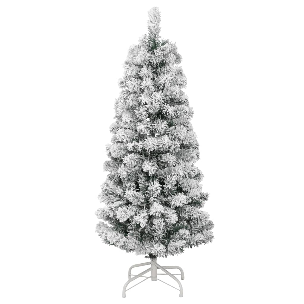 Vidaxl Kunstkerstboom with hinges and snow 120 cm
