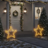Vidaxl Christmas lights with star 115 LEDs 85 cm