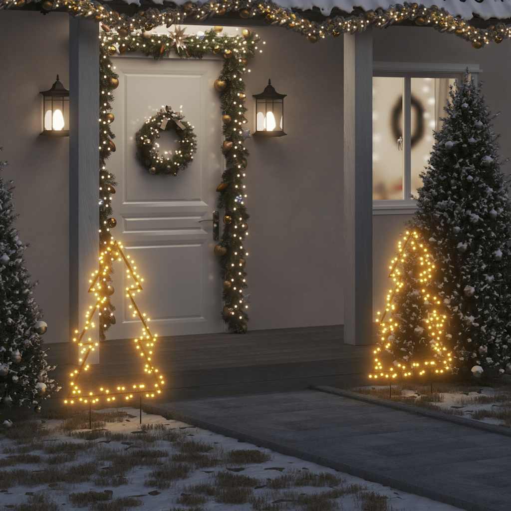Vidaxl Christmas lighting Christmas tree with ground pins 115 LEDs 90 cm