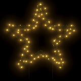 Vidaxl Christmas lights star with ground pins 80 LEDs 60 cm
