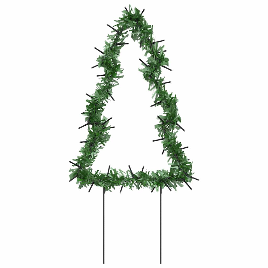 Vidaxl Christmas Lighting Christmas Tree 3 Sts avec broches au sol 50 LEDS 30 cm