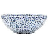 VidaXL STRACTION WASKER Round φ41X14 CM Ceramic White and Blue