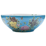 La couche Vidaxl étaitker rond φ41x14 cm en céramique multi-colorant