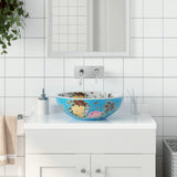 La couche Vidaxl étaitker rond φ41x14 cm en céramique multi-colorant