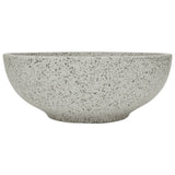 VidaXL STRACTION WASHER Round φ41X14 CM Ceramic Gray