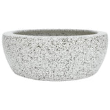 VidaXL STRACTION WASHER Round φ41X14 CM Ceramic Gray