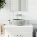 VidaXL STRACTION WASHER Round φ41X14 CM Ceramic Gray