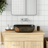 Vidaxl Strack Wasker Regant 48x37.5x13,5 cm ceramiczna czarna