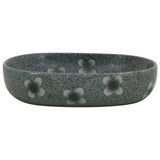 VidaXL STRACTION WASHER OVAAL 59X40X14 CM Ceramic blue