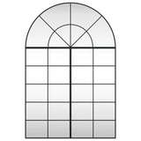 Vidaxl Wall Mirror Boog 100x150 cm järnsvart